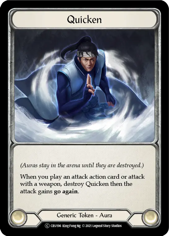 Quicken (Rainbow Foil) [Cru196-Rf] Unlimited Rainbow Foil 1