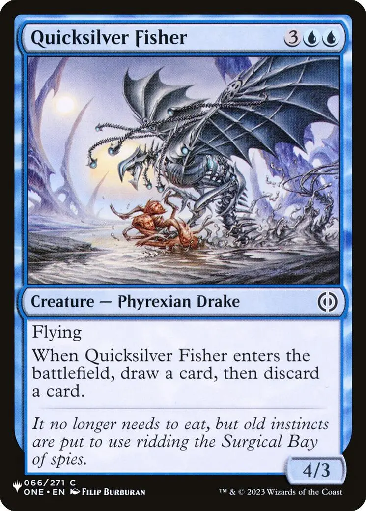 Quicksilver Fisher [The List] 1
