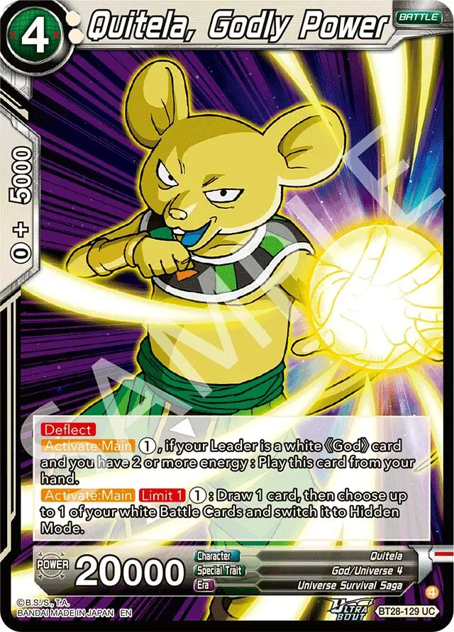 Quitela, Godly Power (Bt28-129) [Prismatic Clash] 1