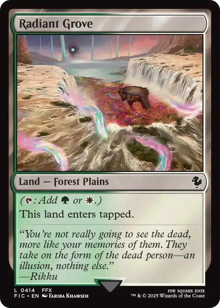 Radiant Grove (Surge Foil) [Final Fantasy Commander] 1