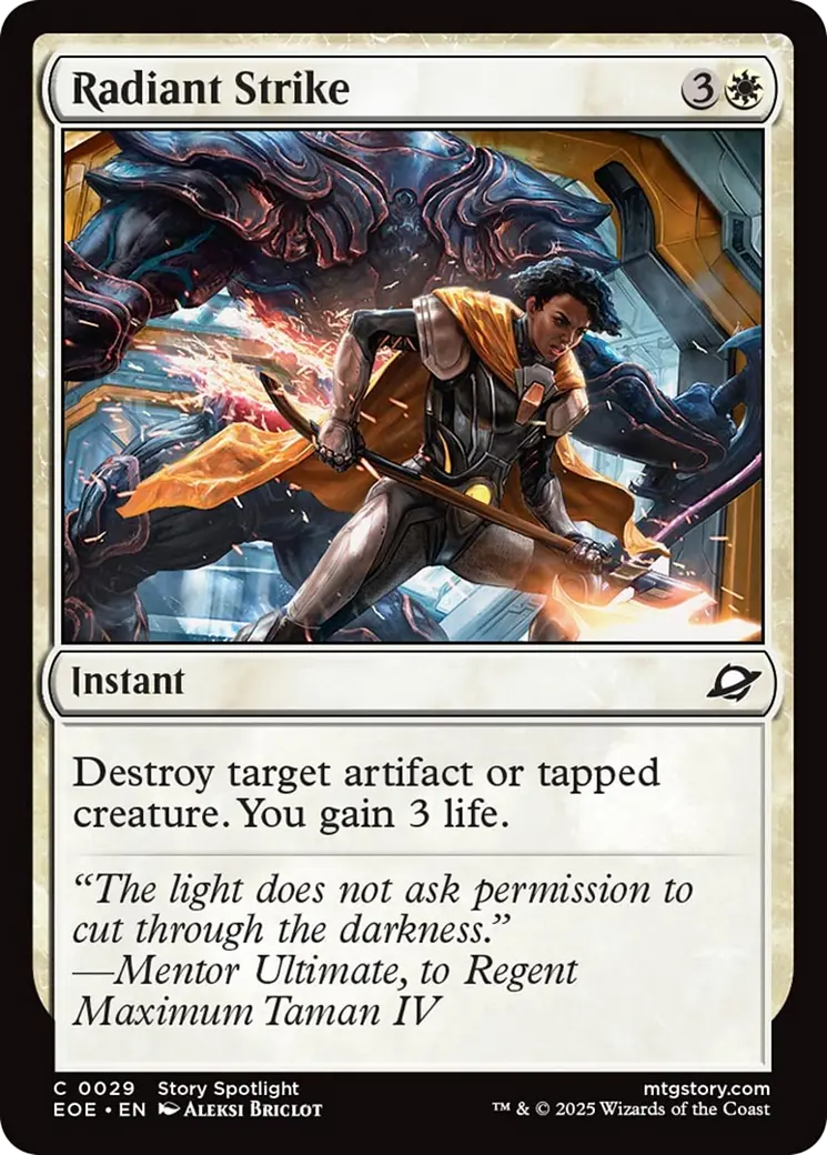 Radiant Strike [Edge Of Eternities] 1