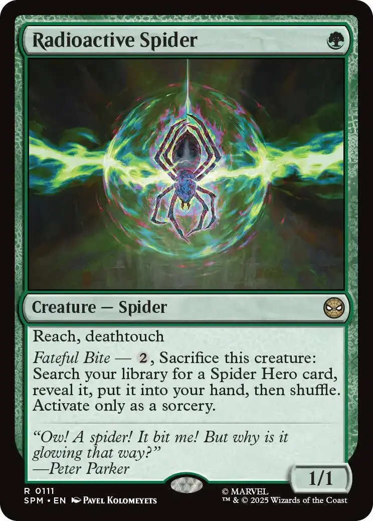 Radioactive Spider [Marvel's Spider-Man] 1