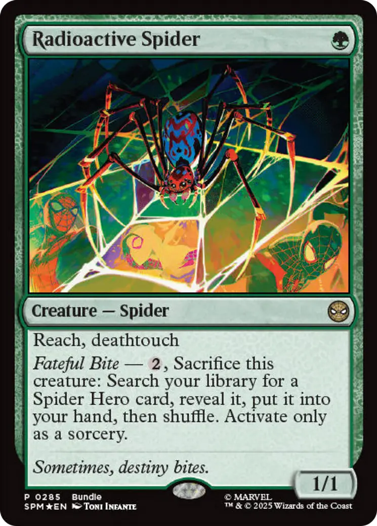 Radioactive Spider [Marvel's Spider-Man Promos] 1