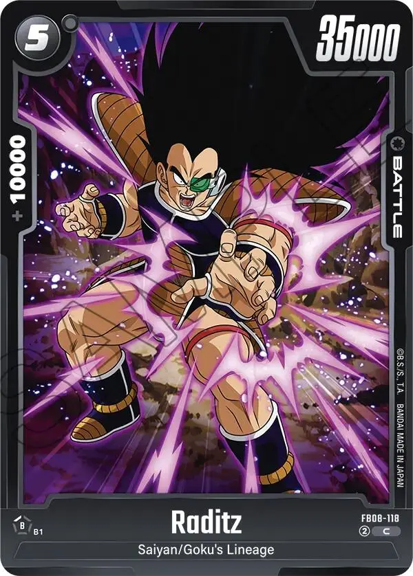 Raditz (Fb08-118) [Saiyan's Pride] 1