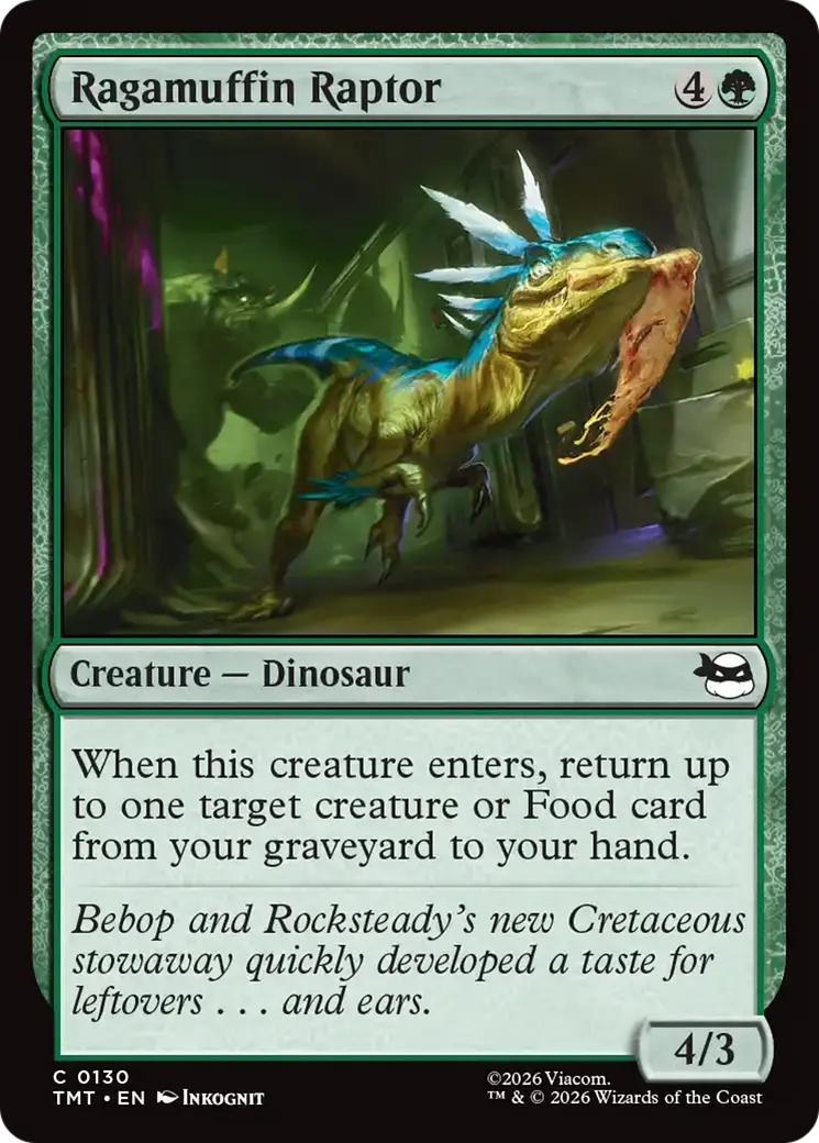 Ragamuffin Raptor [Teenage Mutant Ninja Turtles] 1