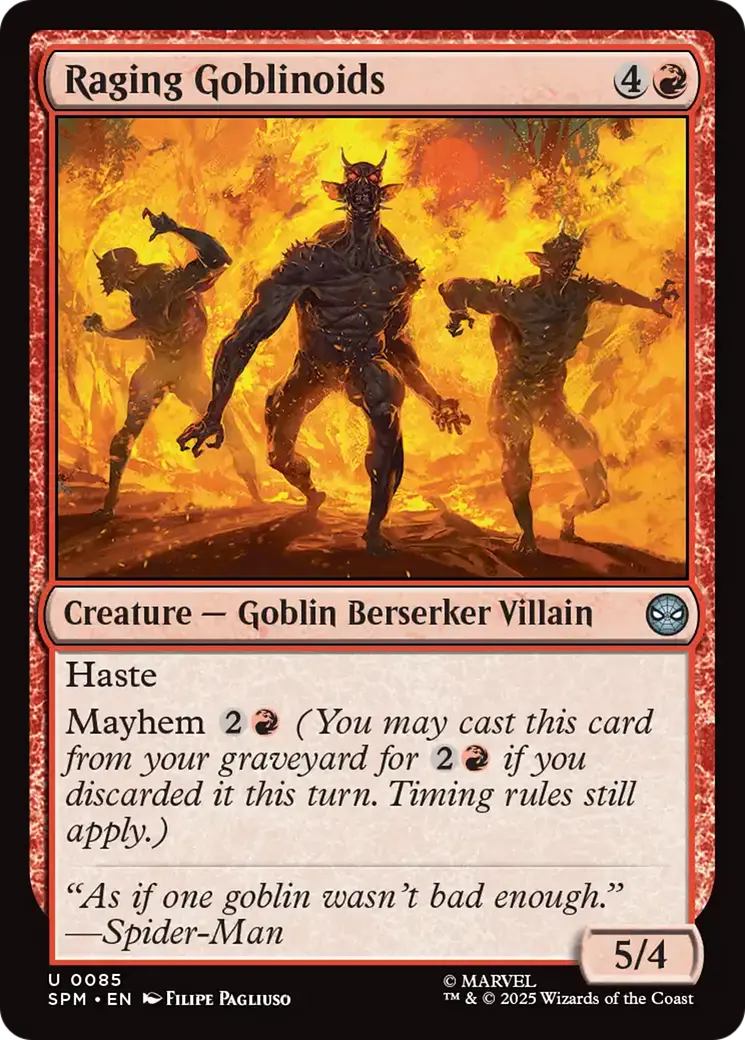 Raging Goblinoids [Marvel's Spider-Man] 1
