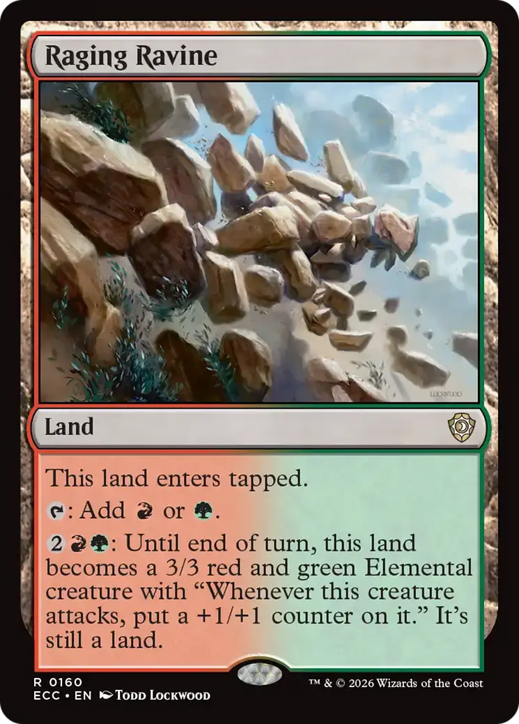 Raging Ravine [Lorwyn Eclipsed Commander] 1
