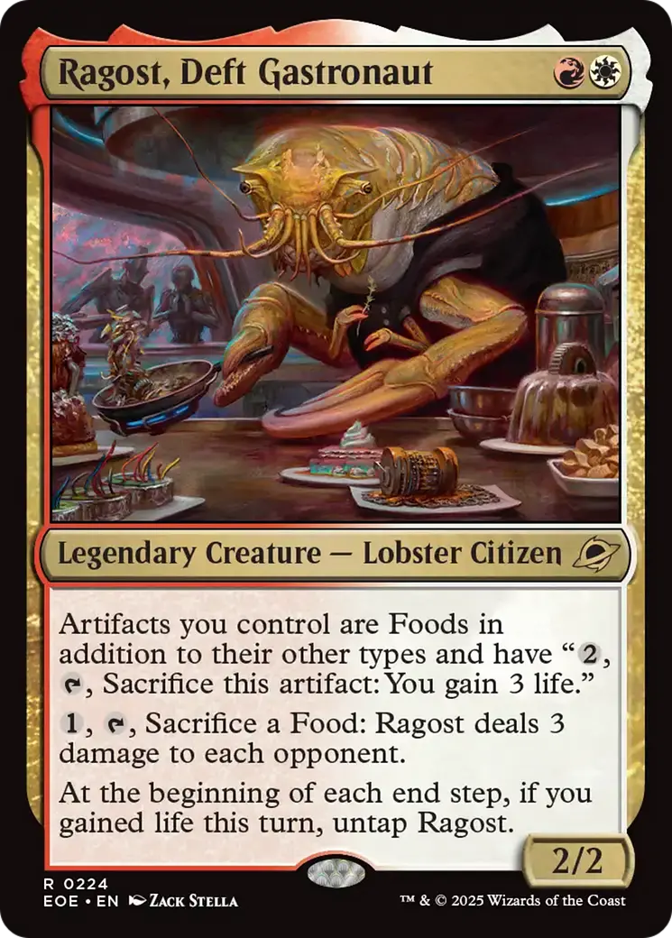 Ragost, Deft Gastronaut [Edge Of Eternities] 1