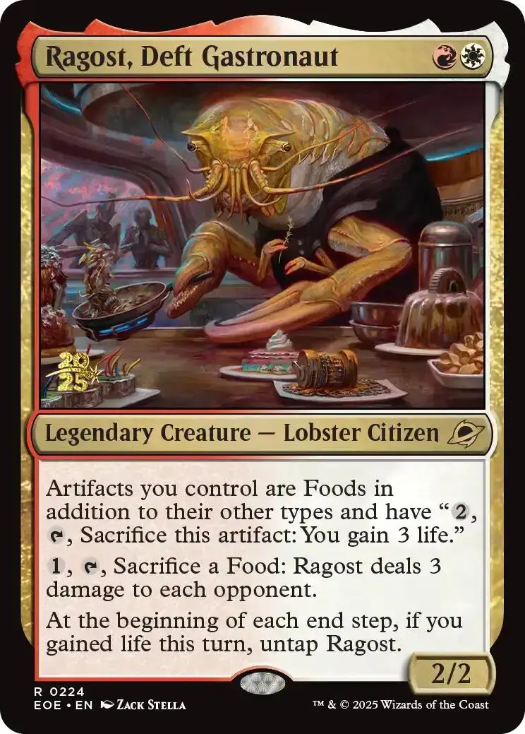Ragost, Deft Gastronaut [Edge Of Eternities Prerelease Promos] 1