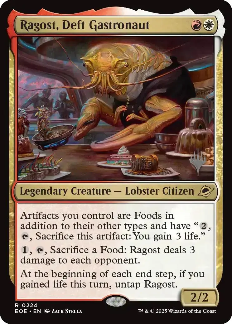 Ragost, Deft Gastronaut [Edge Of Eternities Promo Pack] 1