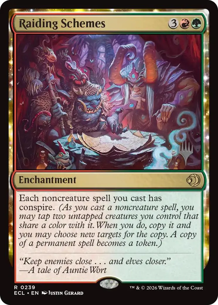 Raiding Schemes [Lorwyn Eclipsed Promos] 1