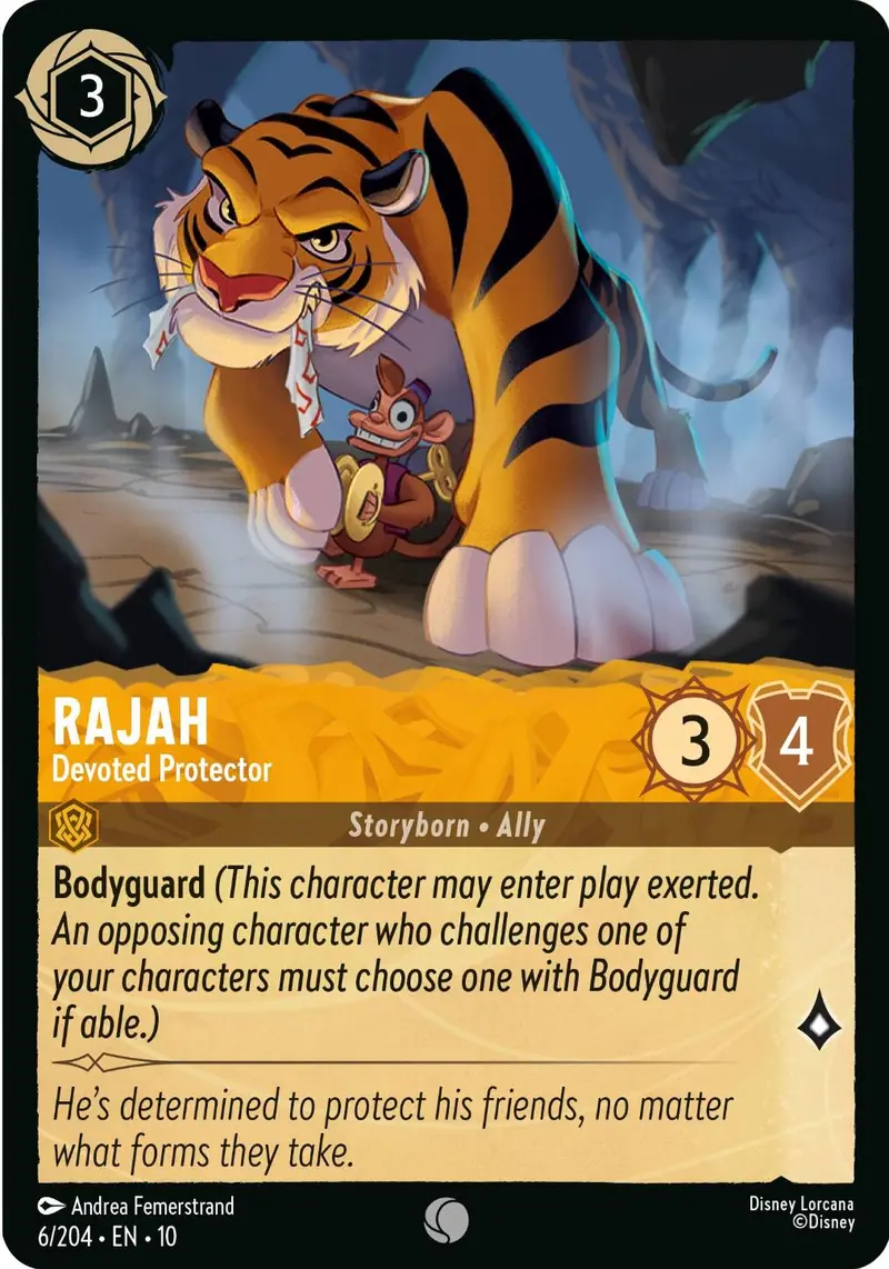 Rajah - Devoted Protector (6/204) [Whispers In The Well] 1