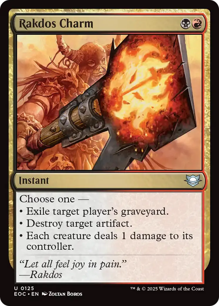Rakdos Charm [Edge Of Eternities Commander] 1