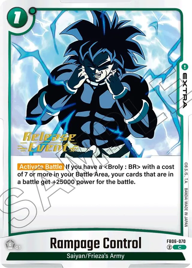 Rampage Control [Rivals Clash Release Event Cards] 1