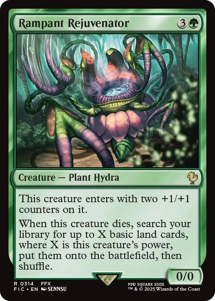 Rampant Rejuvenator (Surge Foil) [Final Fantasy Commander] 1