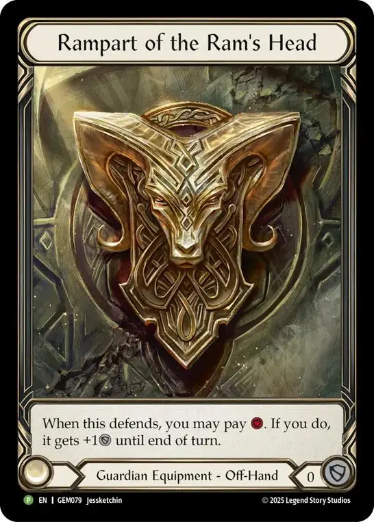 Rampart Of The Ram's Head [Gem079] (Gem Pack 3)  Rainbow Foil 1