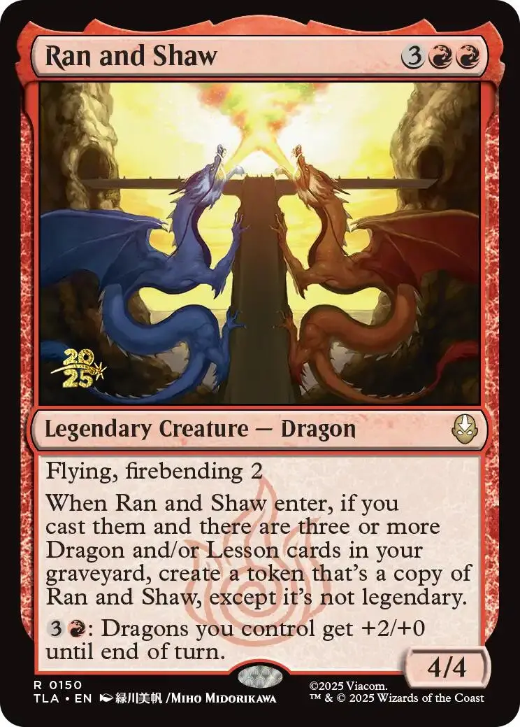Ran And Shaw [Avatar: The Last Airbender Prerelease Cards] 1