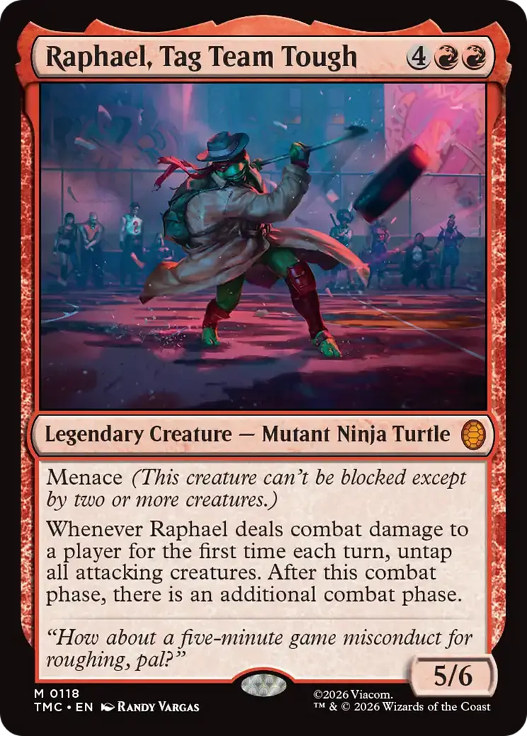 Raphael, Tag Team Tough [Teenage Mutant Ninja Turtles Commander] 1
