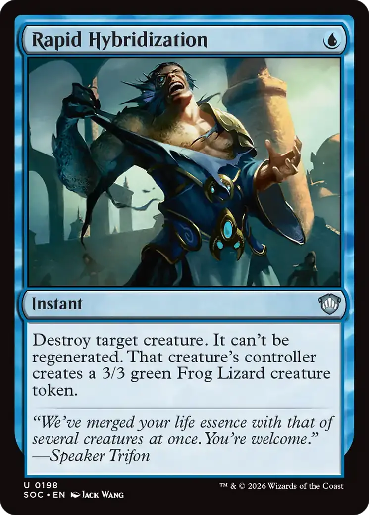 Rapid Hybridization [Secrets Of Strixhaven Commander] 1