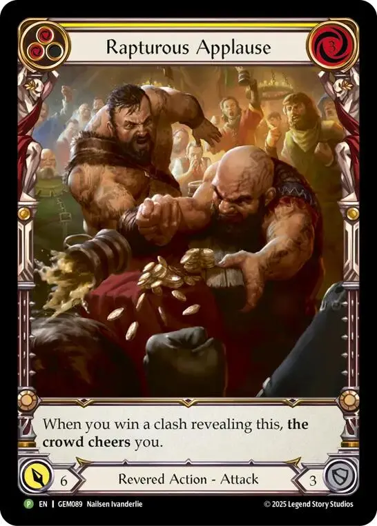 Rapturous Applause [Gem089] (Gem Pack 3)  Rainbow Foil 1