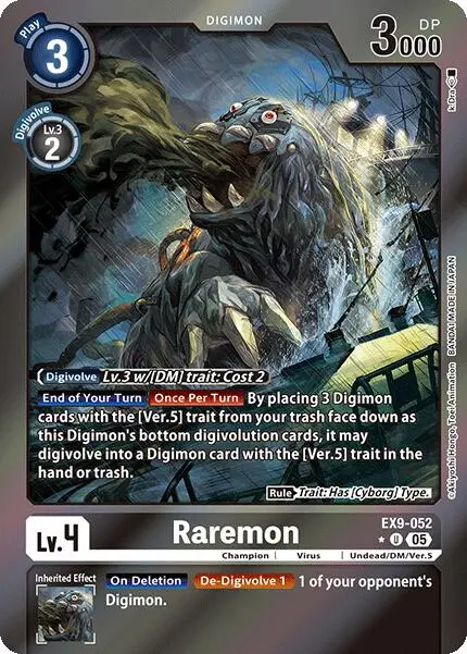 Raremon [Ex9-052] (Limited Foil) [Versus Monsters] 1