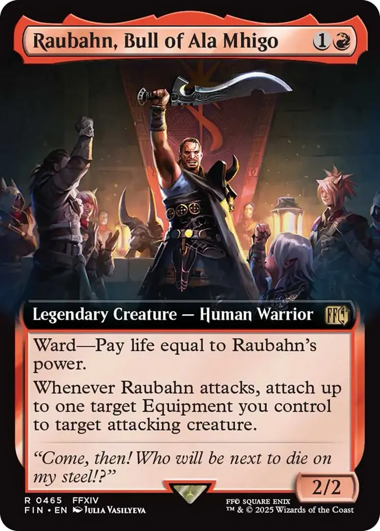 Raubahn, Bull Of Ala Mhigo (Extended Art) [Final Fantasy] 1