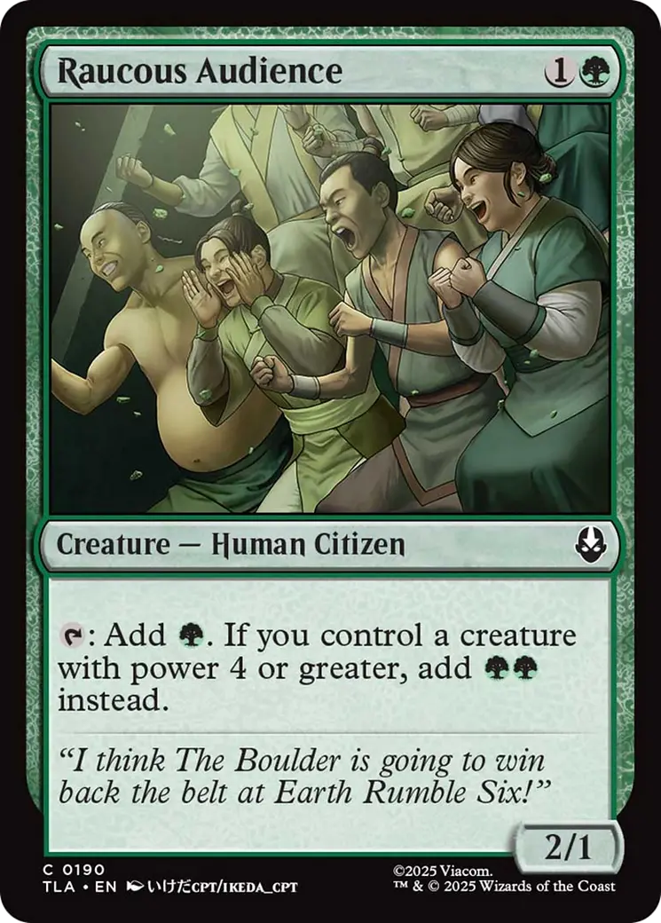 Raucous Audience [Avatar: The Last Airbender] 1