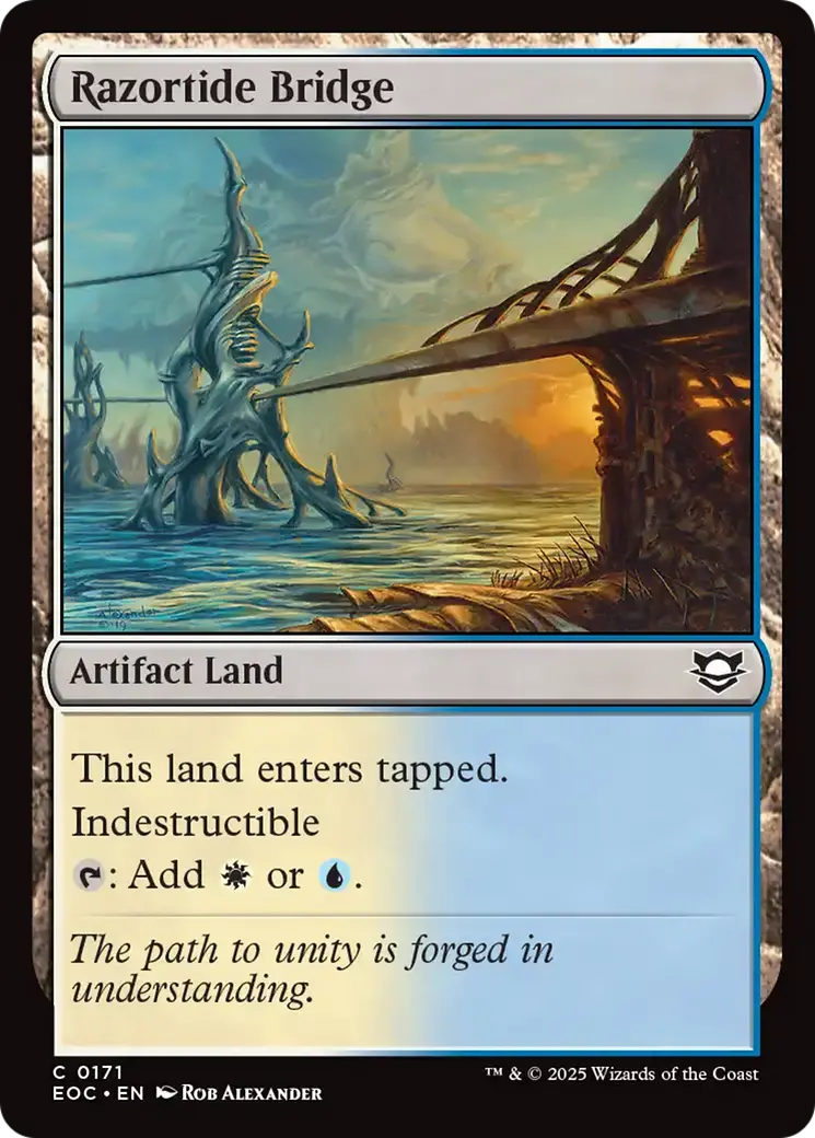 Razortide Bridge [Edge Of Eternities Commander] 1