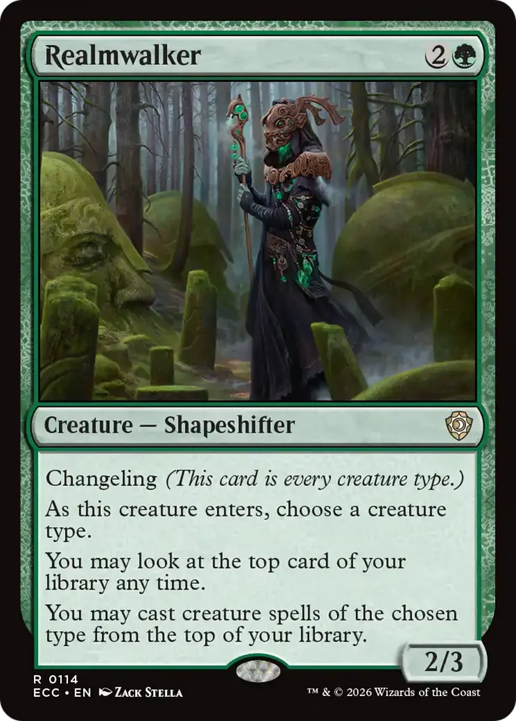 Realmwalker [Lorwyn Eclipsed Commander] 1