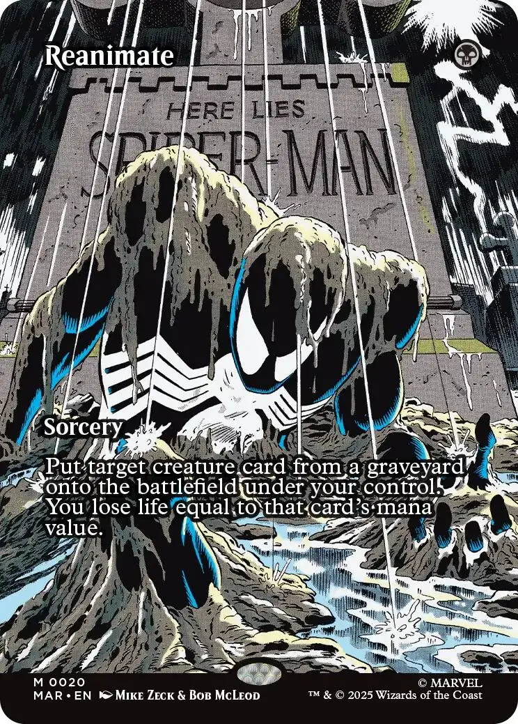 Reanimate (Borderless) [Marvel's Spider-Man: Eternal-Legal] 1