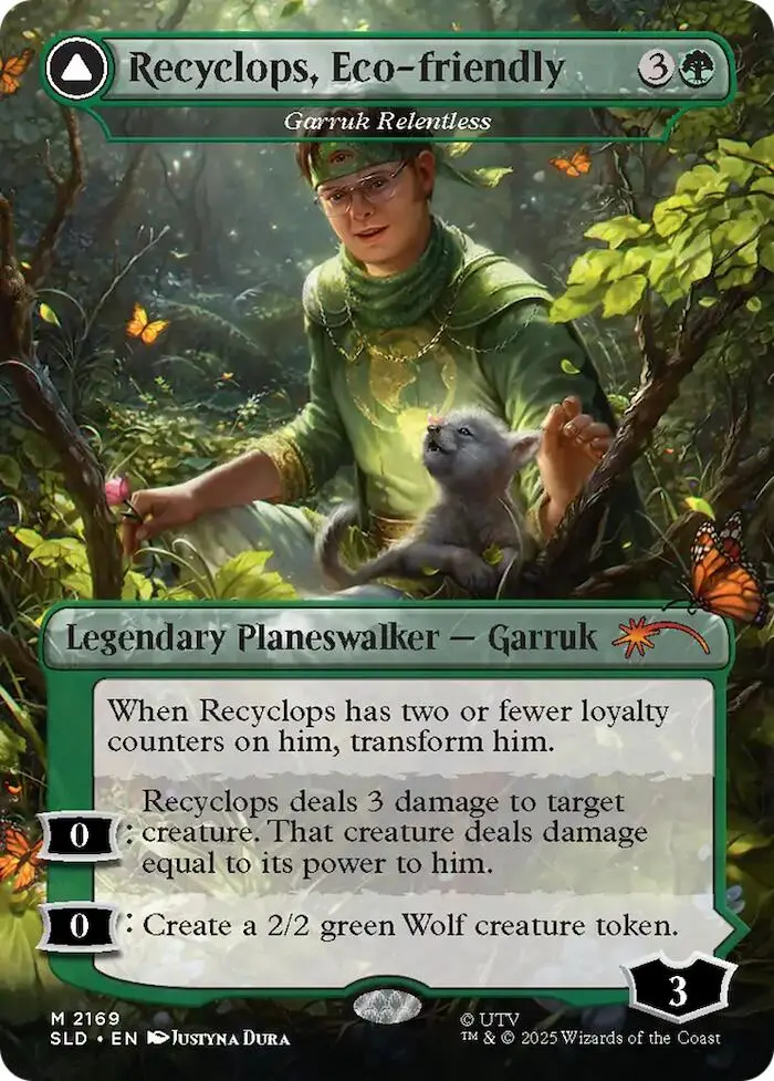 Recyclops, Eco-Friendly - Garruk Relentless [Secret Lair Drop Series] 1
