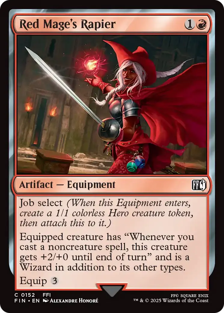 Red Mage's Rapier [Final Fantasy] 1