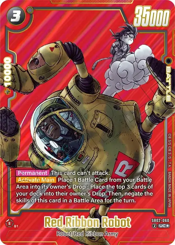 Red Ribbon Robot (Alternate Art) [Manga Booster 02] 1