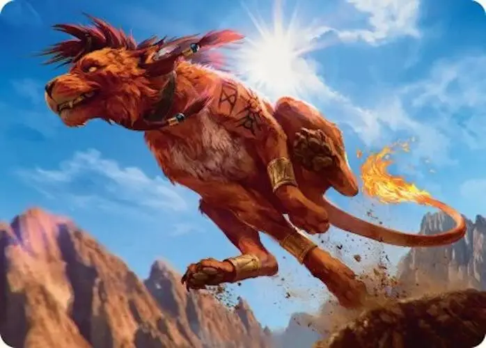 Red Xiii, Proud Warrior Art Card [Final Fantasy Art Series] 1