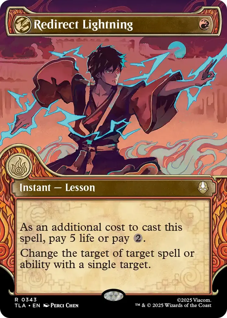 Redirect Lightning (Showcase) [Avatar: The Last Airbender] 1