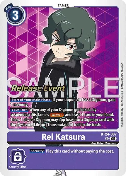 Rei Katsura [Bt24-087] [Time Stranger Release Events Cards] 1