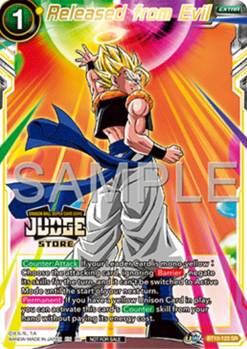 Released From Evil (Judge Pack Vol.17) (Store) (Bt10-123) [Tournament Promotion Cards] 1