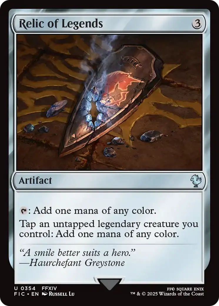 Relic Of Legends [Final Fantasy Commander] 1