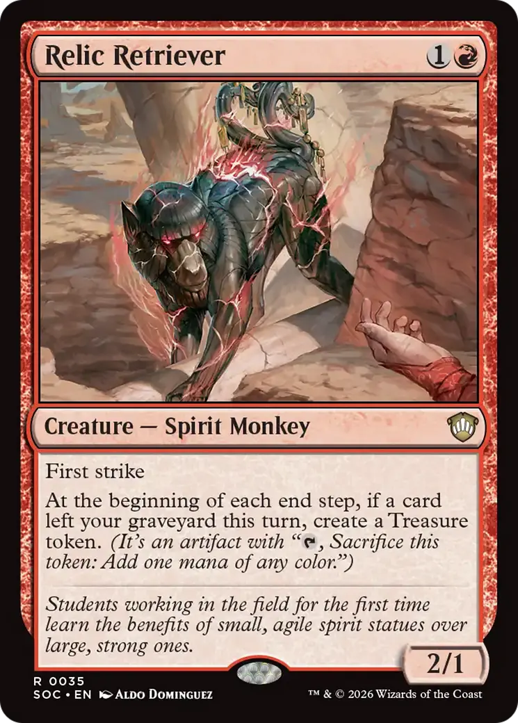Relic Retriever [Secrets Of Strixhaven Commander] 1