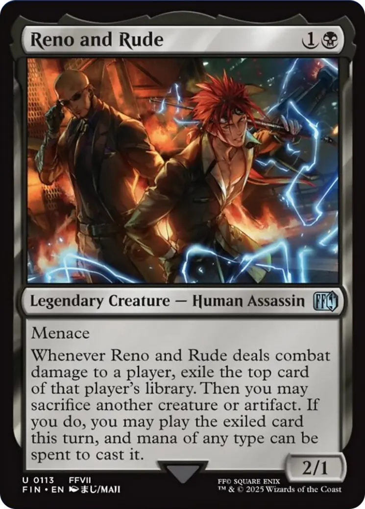 Reno And Rude [Final Fantasy] 1