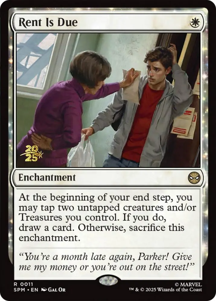 Rent Is Due [Marvel's Spider-Man Prerelease Promos] 1