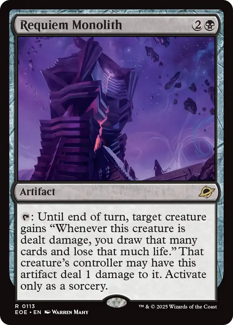 Requiem Monolith [Edge Of Eternities] 1