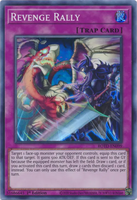 Revenge Rally [Rotd-En099] Super Rare 1