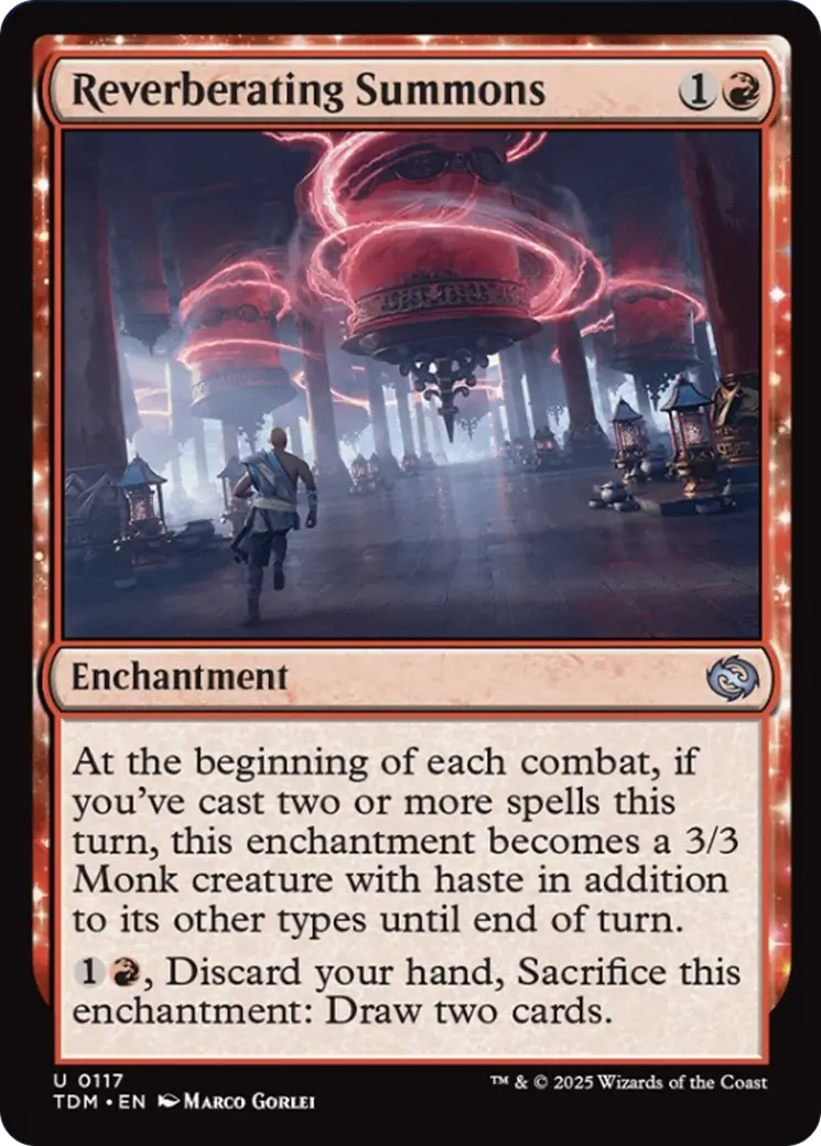 Reverberating Summons [Tarkir: Dragonstorm] 1