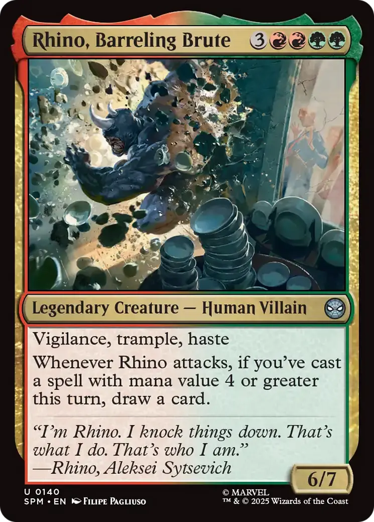 Rhino, Barreling Brute [Marvel's Spider-Man] 1