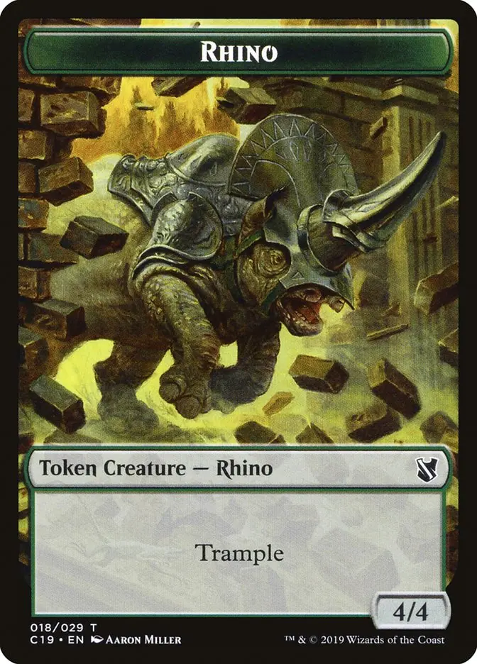 Rhino [Commander 2019 Tokens] 1