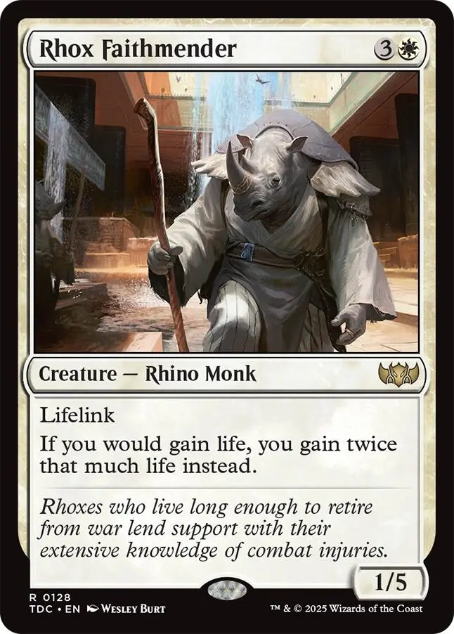 Rhox Faithmender [Tarkir: Dragonstorm Commander] 1