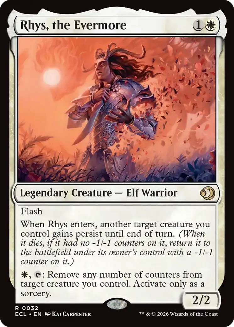 Rhys, The Evermore [Lorwyn Eclipsed] 1