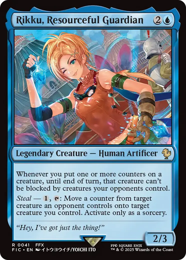 Rikku, Resourceful Guardian [Final Fantasy Commander] 1