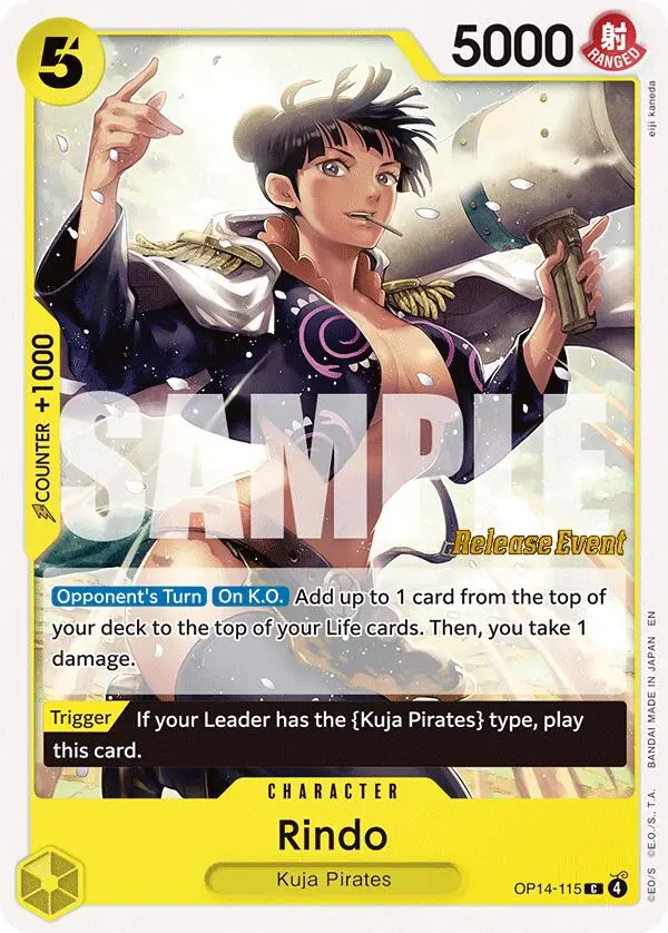 Rindo [The Azure Sea's Seven Release Event Cards] 1